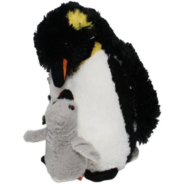 Kaiserpinguin mit Baby