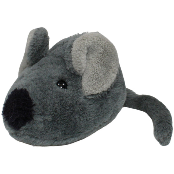 Graue Maus mit langem Schwanz