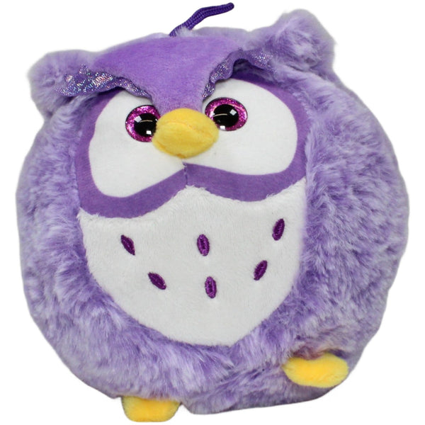 Flos Toys, superweiche lila Eule