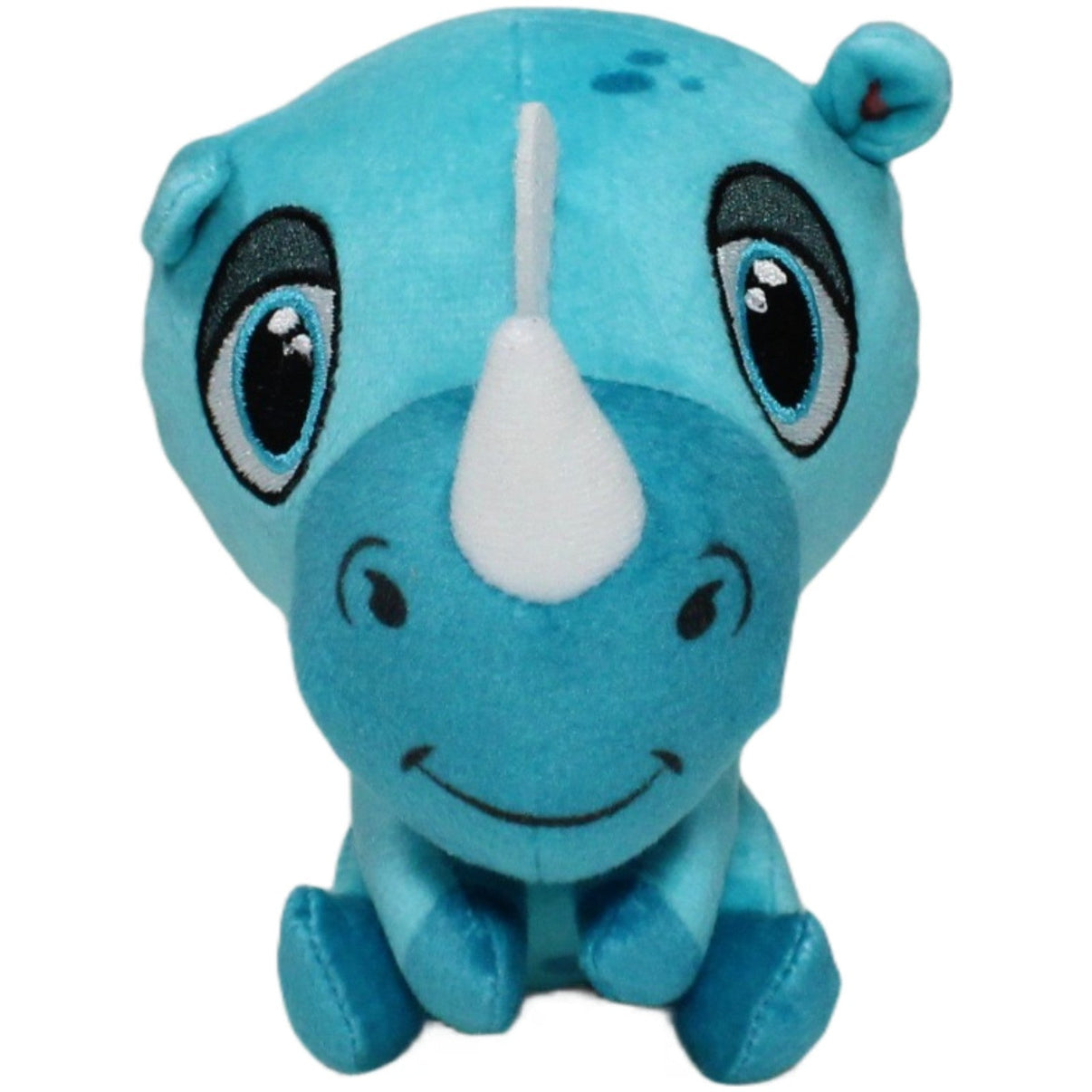 123000021251 Craze Nicky Nashorn aus LIDL Safari Mini's Kuscheltier Kumpel Leo 10cm Blau ebay - stofftiere