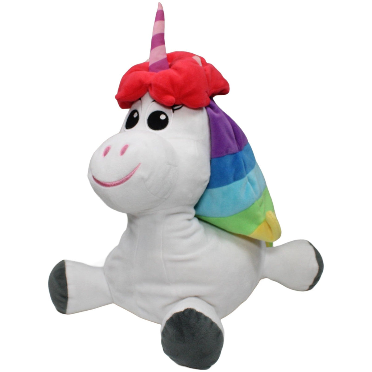 123000021297 Disney The Disney Store, Regenbogen - Einhorn aus Alles steht Kopf Kuscheltier Kumpel Leo 37cm ebay - 20 - stofftiere Einhorn