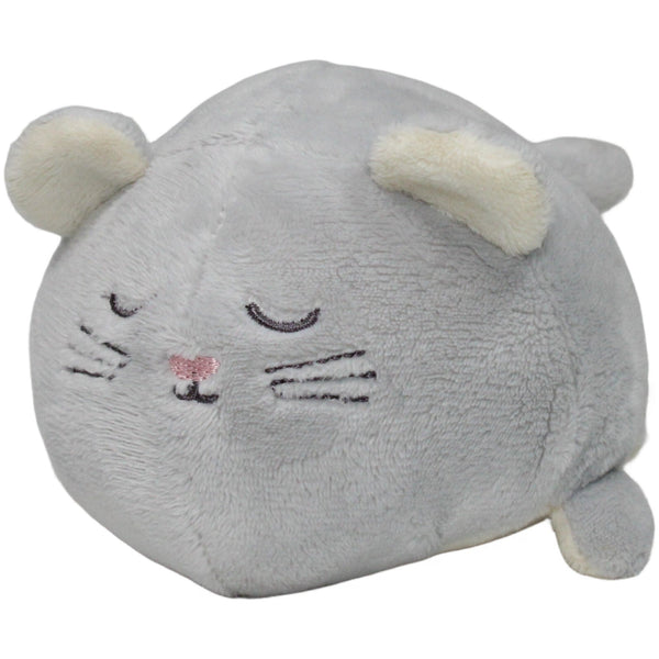 Graue schlafende Katze