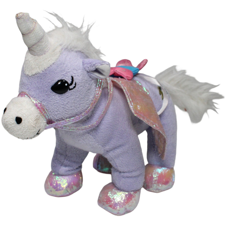 Sparkle Unicorn, lila Einhorn mit Flügeln