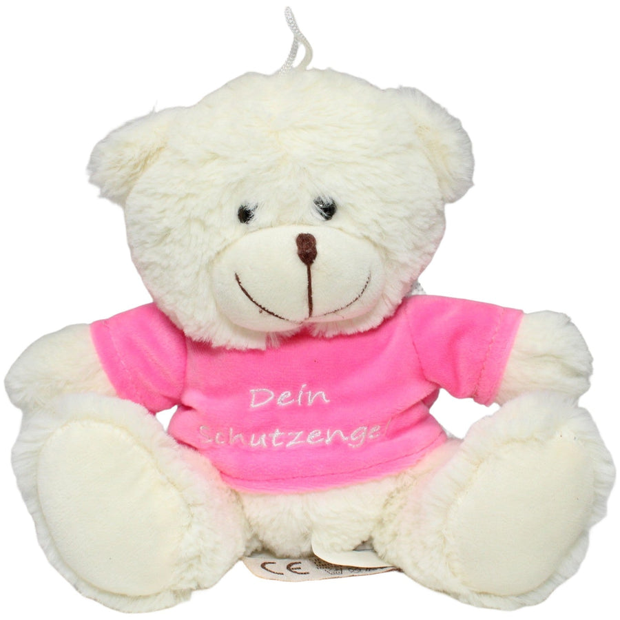 Bär mit Flügeln "Dein Schutzengel", pink