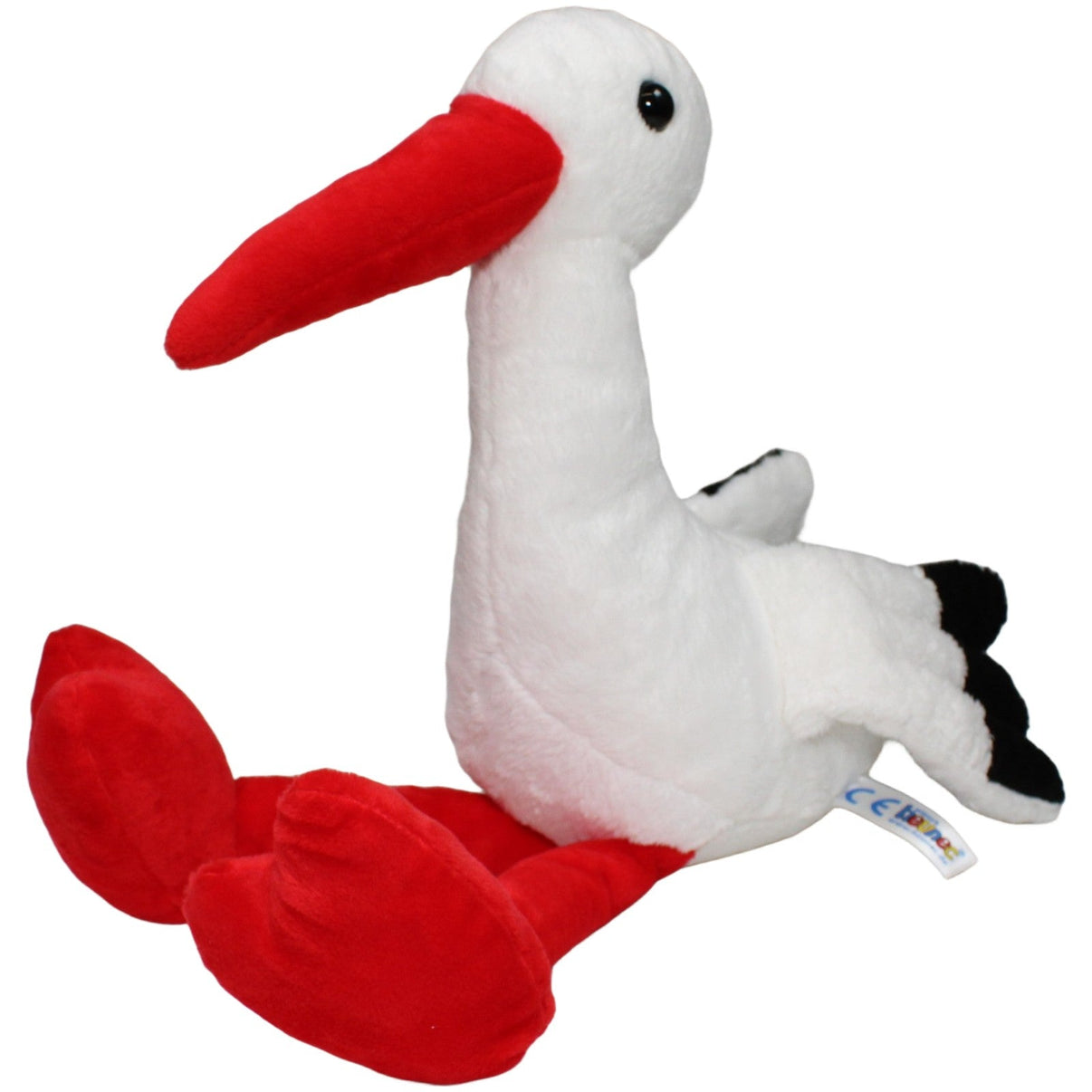 123000021383 Heunec XL Storch Kuscheltier Kumpel Leo 42cm ebay - stofftiere Gebraucht