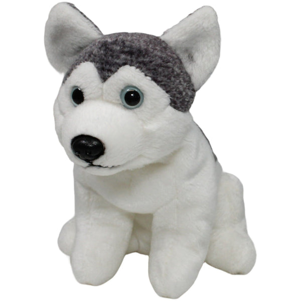 Sitzender Husky, klein