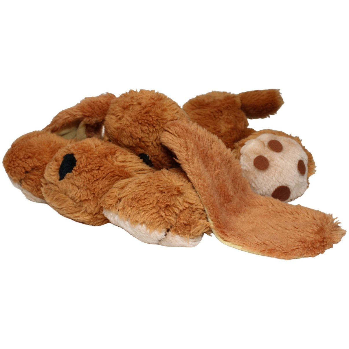 123000021414 Heunec Großer brauner Hund mit langen Ohren, liegend Kuscheltier Kumpel Leo 35cm Beige Braun