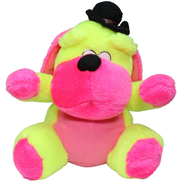 Lustiger bunter Hund mit Hut