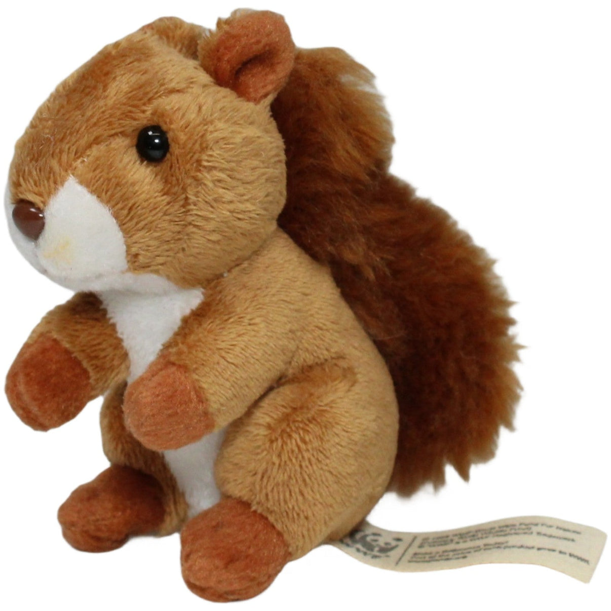 123000021458 Mimex Brands & Labels WWF, mini Eichhörnchen Kuscheltier Kumpel Leo 10cm Braun ebay - stofftiere