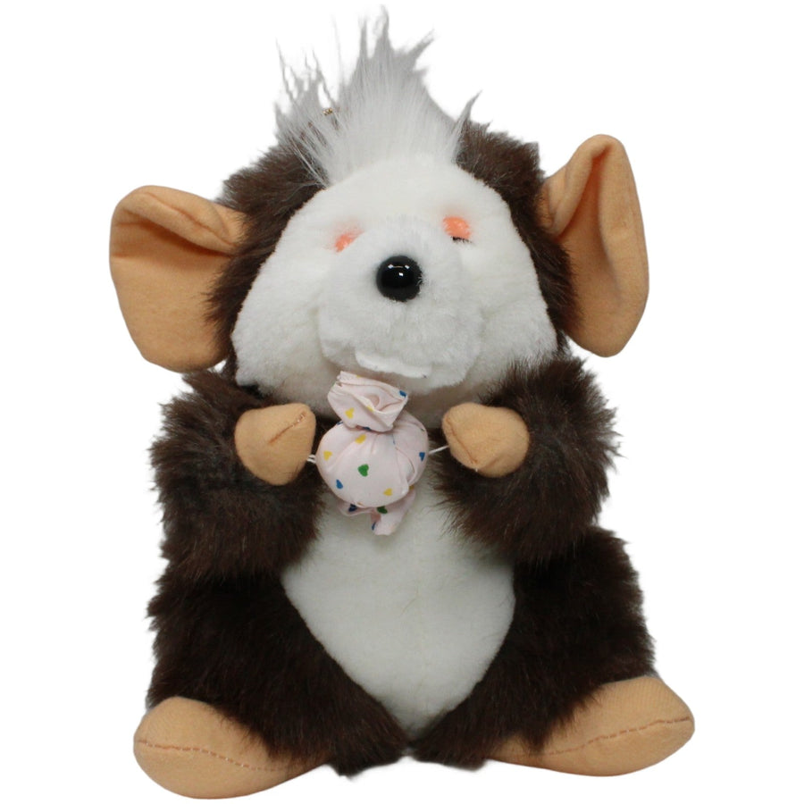 Braune Maus mit Bonbon