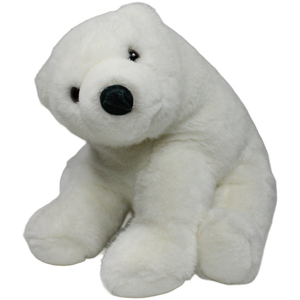 Schöner Eisbär, sitzend