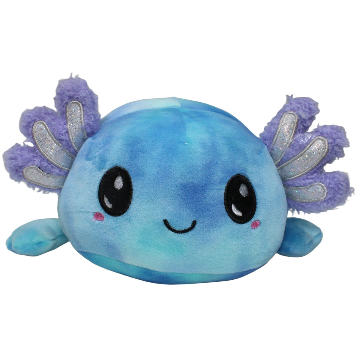 123000021559 Dino Toys Kawaii by Dino, blaues Axolotl Kuscheltier Kumpel Leo 28cm Axolotl Blau