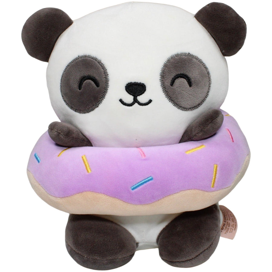 Kawaii by Dino, Panda mit lila Donut