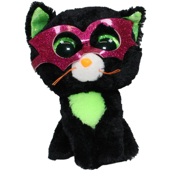 Katze Jinxy mit Fledermausbrille