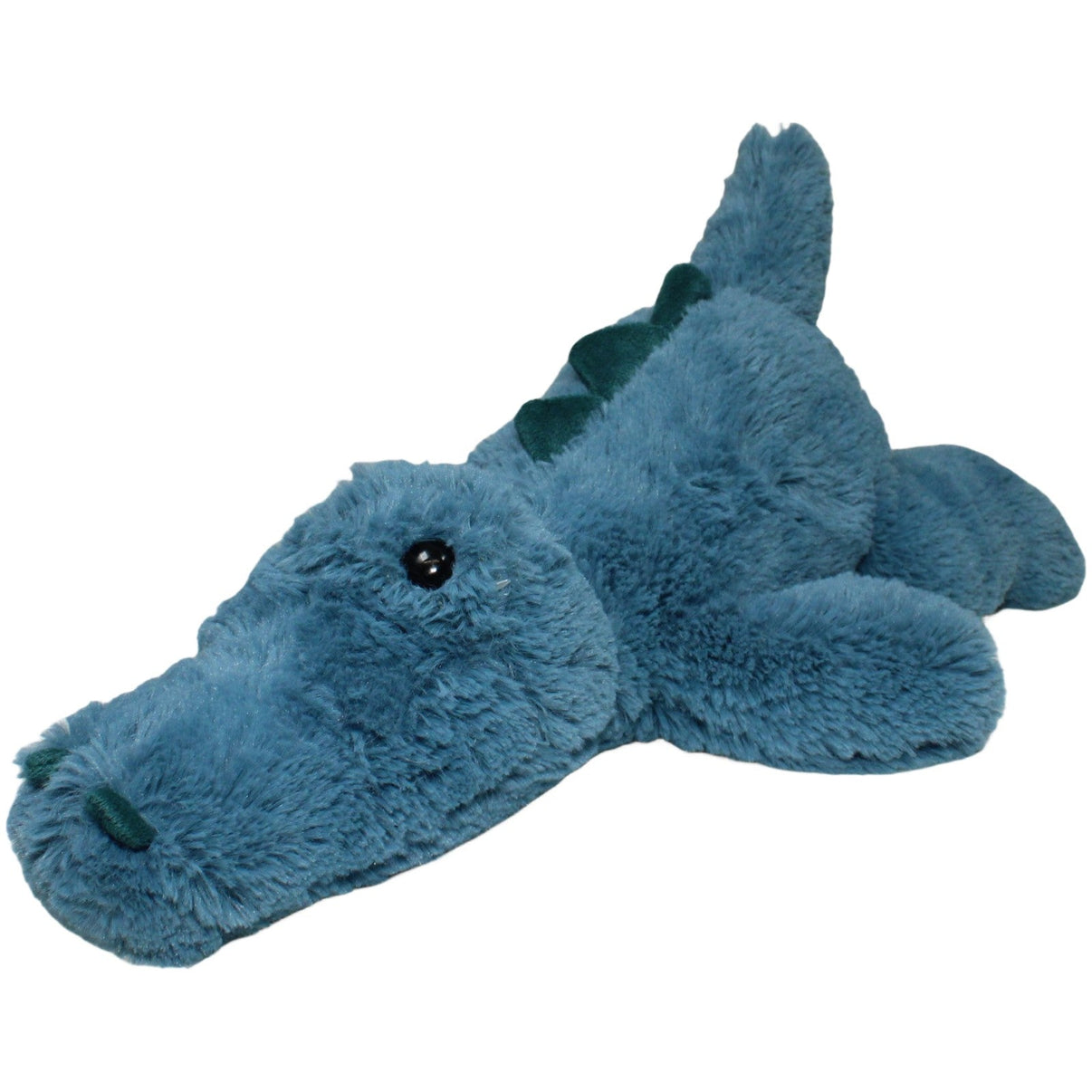 123000021577 ITAV Textile Blauer XL Krokodil, liegend Kuscheltier Kumpel Leo 42cm Alligator Blau