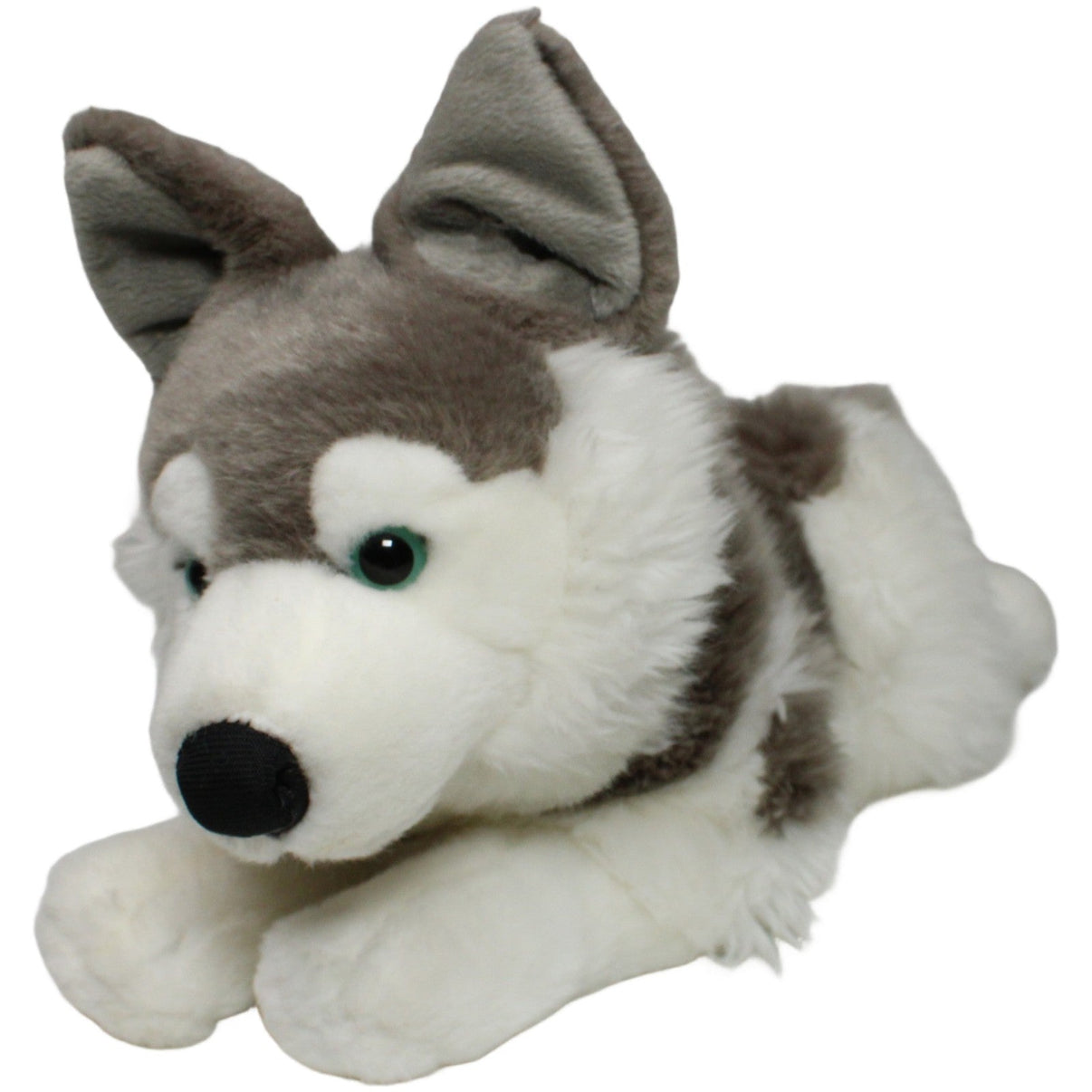 123000021588 Uni - Toys Leosco, großer liegender Husky Kuscheltier Kumpel Leo 35cm ebay - 20 - stofftiere Gebraucht