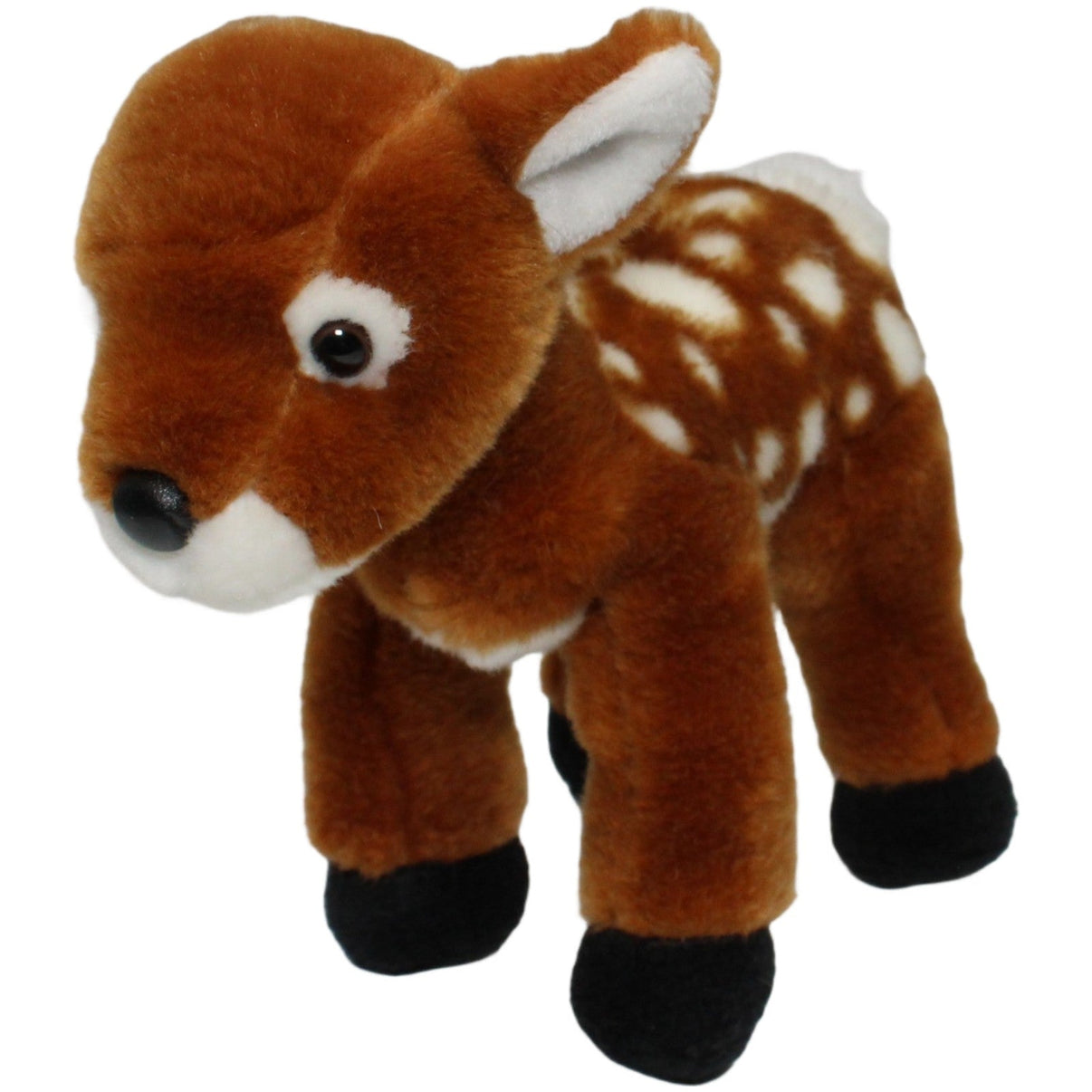 123000021605 Teddy - Hermann Schönes stehendes Rehkitz Kuscheltier Kumpel Leo 20cm Braun ebay - stofftiere