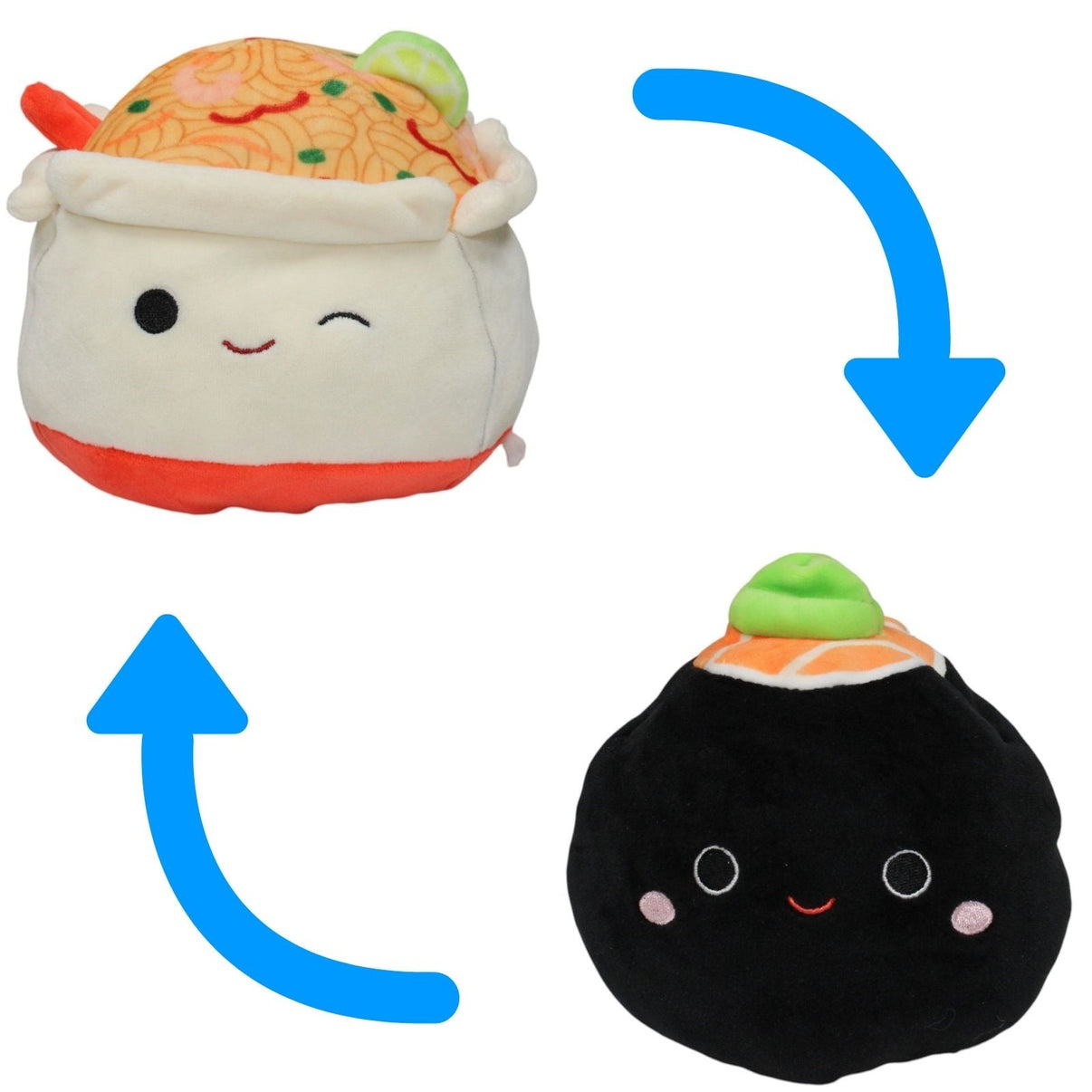 123000021647 Kellytoy Squishmallows, Flip a Mallows™ Takeout Nudeln & Sushi Kuscheltier Kumpel Leo 13cm ebay - stofftiere Gebraucht