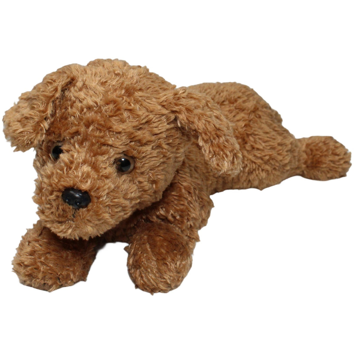 123000021650 Förster & Vachenauer Süßer brauner Hund, liegend Kuscheltier Kumpel Leo 35cm _Vintage_ Braun