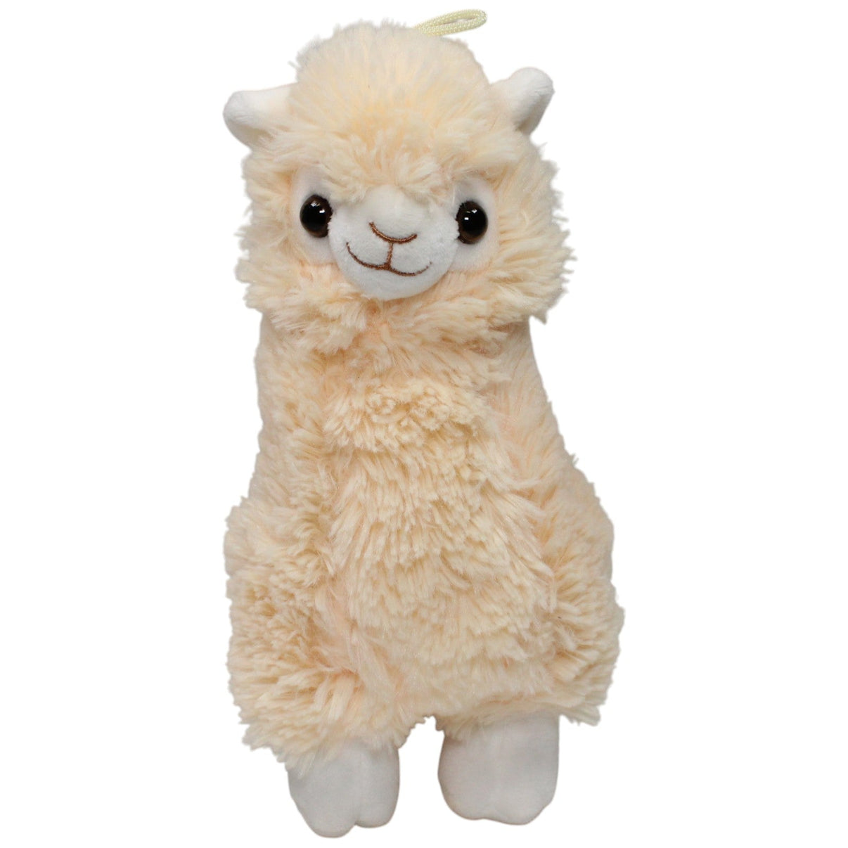 123000021685 Morgenroth Lama, beige Kuscheltier Kumpel Leo 24cm Alpaka Beige