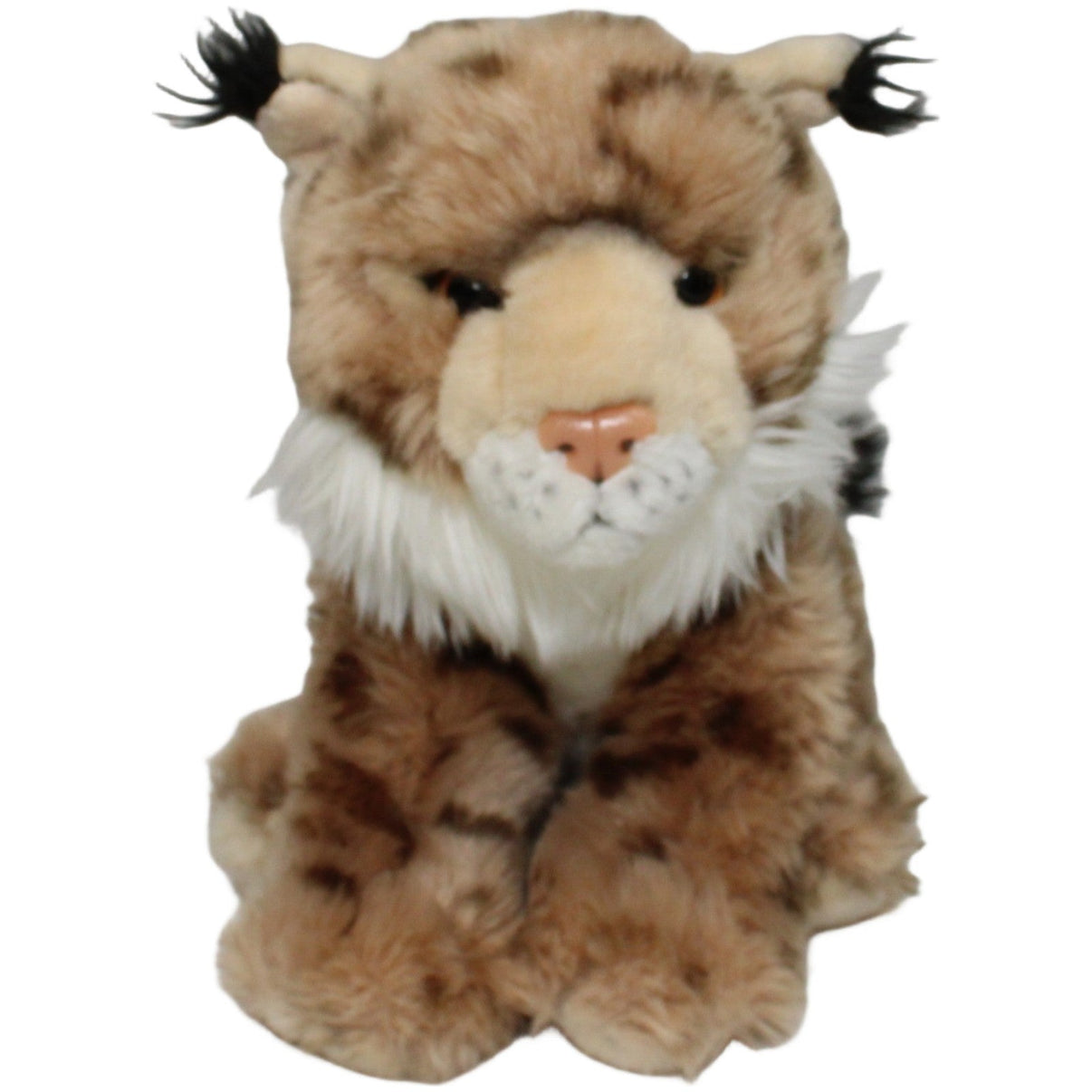 123000021698 Petjes World Schöner Luchs, sitzend Kuscheltier Kumpel Leo 22cm Beige Braun