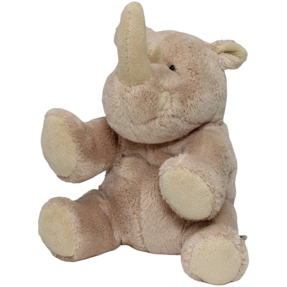 123000021750 Uni - Toys Kleines sitzendes Nashorn, beige Kuscheltier Kumpel Leo 18cm Beige ebay - stofftiere