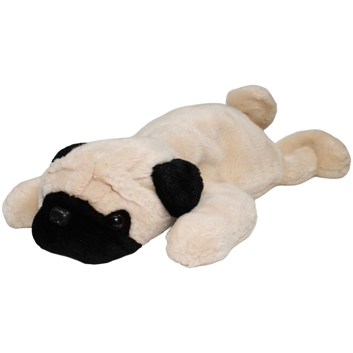 123000021758 TY Beanie Buddies, niedlicher Mops Pugsly Kuscheltier Kumpel Leo 2001 35cm _Vintage_