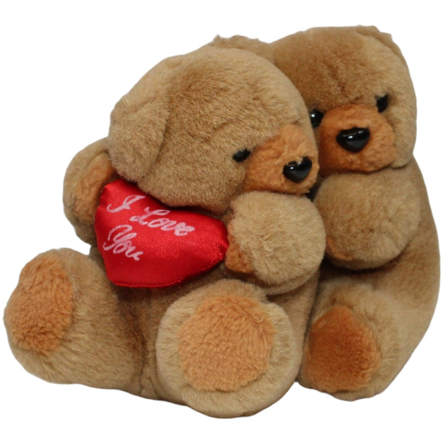 Kleines Bär-Pärchen mit Herz "I Love You"