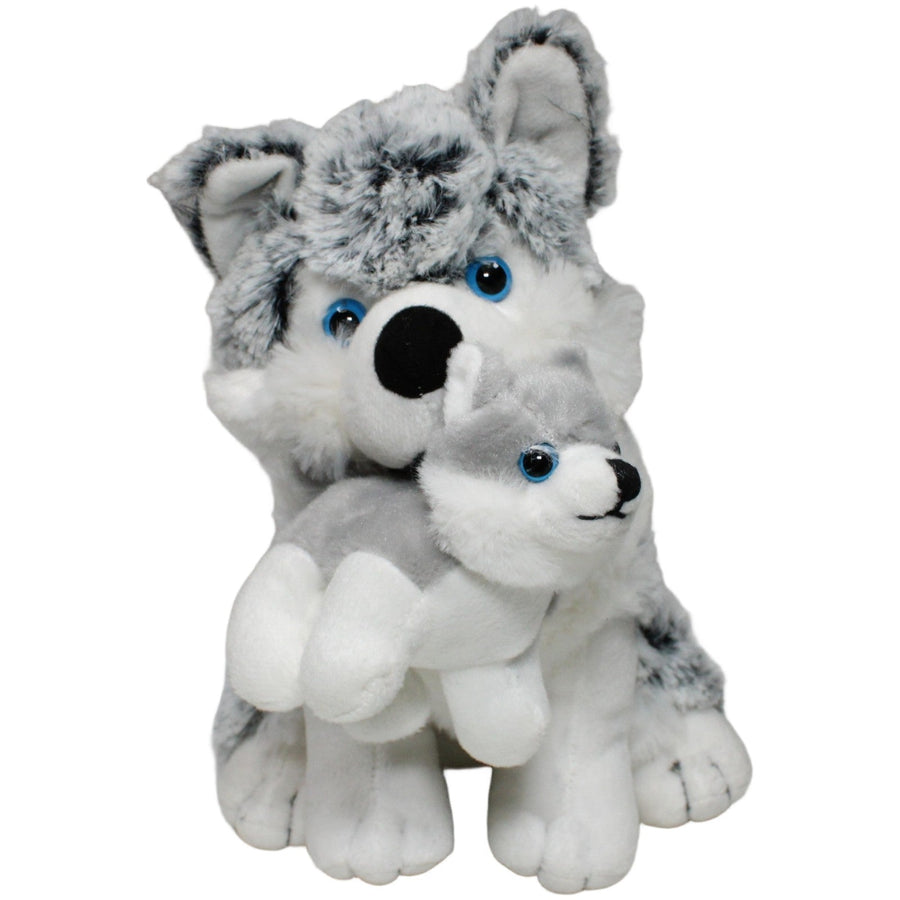 Paws by Dino, Husky mit Baby im Maul
