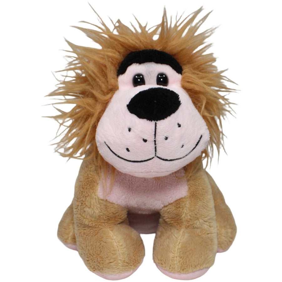Sitzender Löwe mit Monobraue