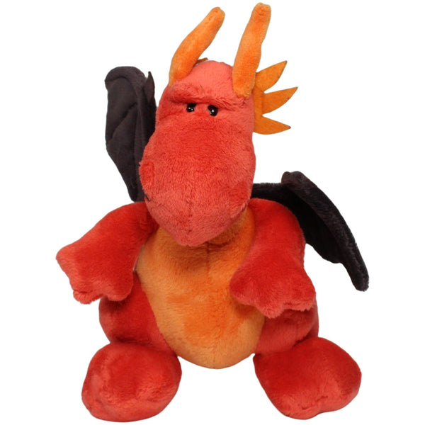 Feuerdrache, sitzend