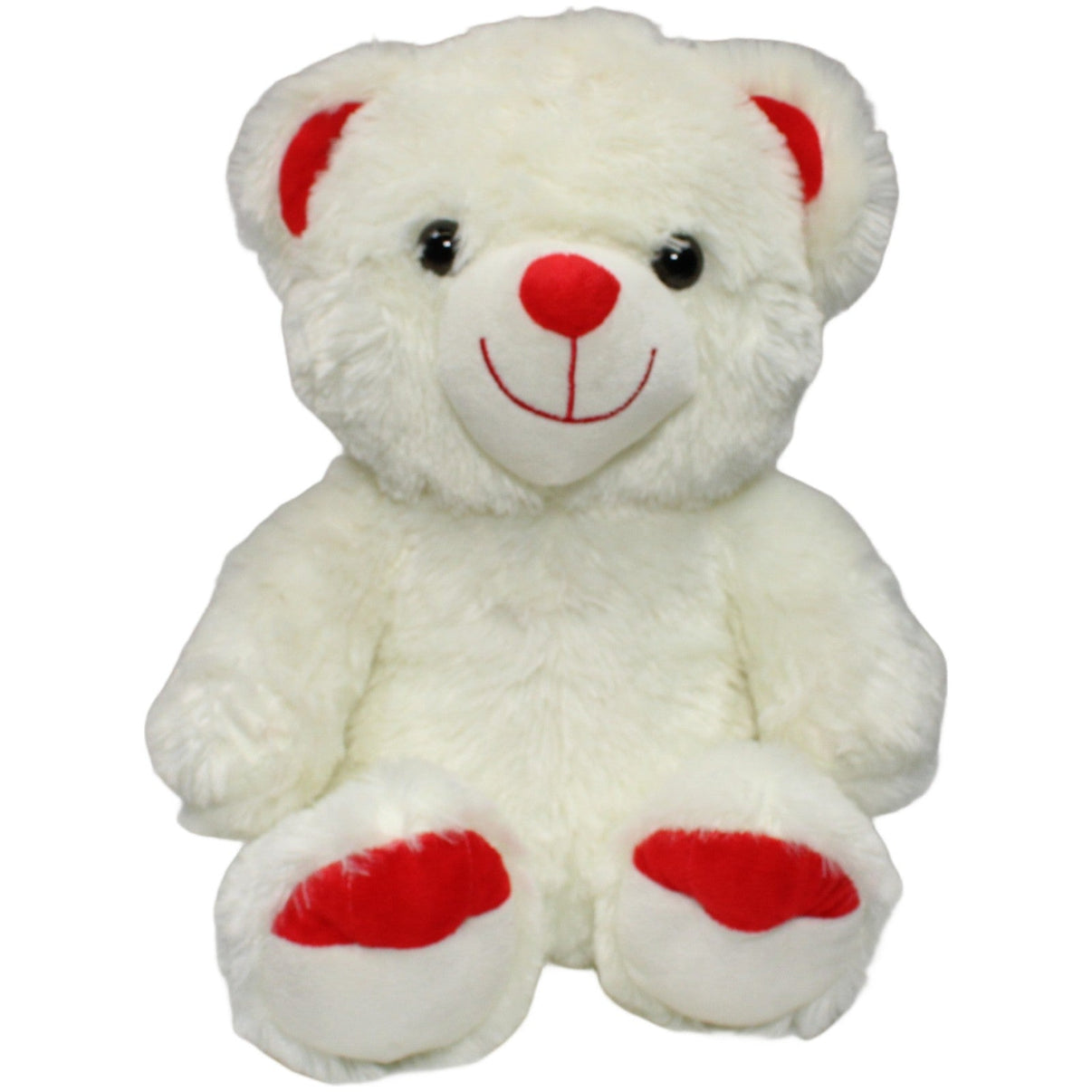 123000021842 Woolworth Woolies, weißer großer Teddybär Kuscheltier Kumpel Leo 37cm ebay - 20 - stofftiere Gebraucht