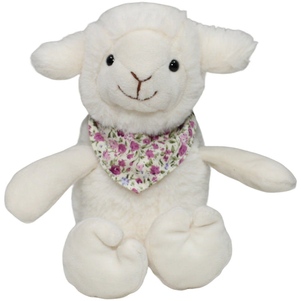 Schlenker Lamm mit Blumenhalstuch
