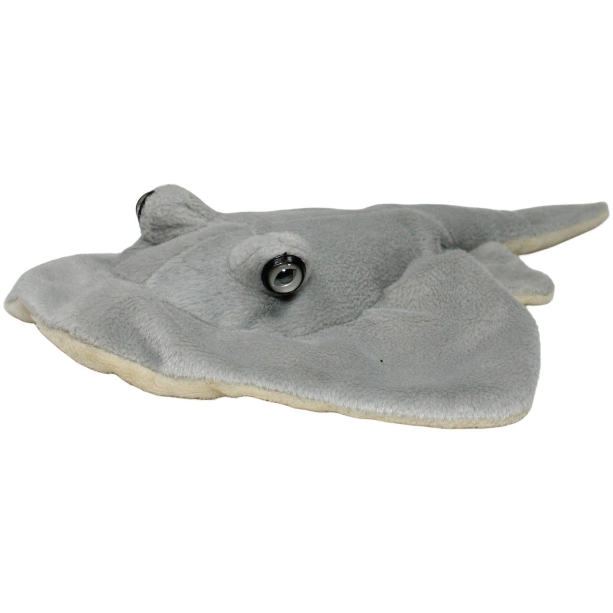 123000021876 Jordans Collection Schöner grauer Rochen Kuscheltier Kumpel Leo 25cm 33cm Beige