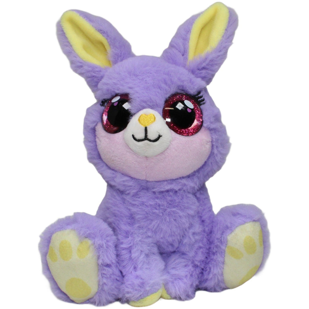 123000021894 The Cookie Company Ojo, lila Hase mit Glitzer - Augen Kuscheltier Kumpel Leo 21cm Action ebay - stofftiere