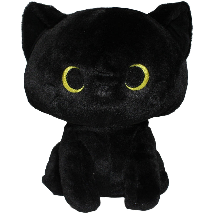 Süße Kawaii Katze, schwarz