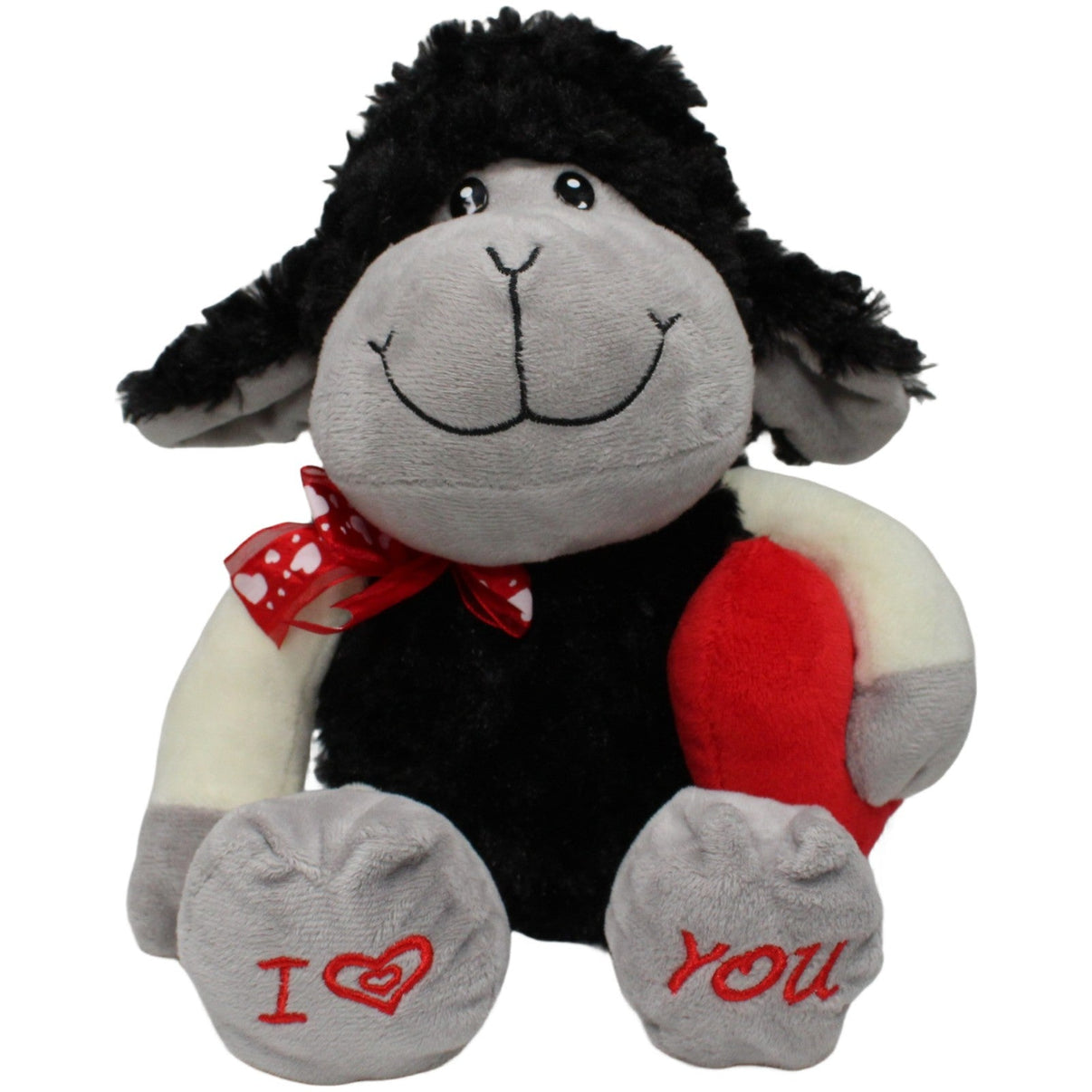 123000021966 Morgenroth XL Schaf mit Herz und "I ❤ YOU" auf den Füßen Kuscheltier Kumpel Leo 38cm ebay - 20 - stofftiere Gebraucht