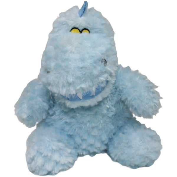 Süßer blauer Dino, sitzend