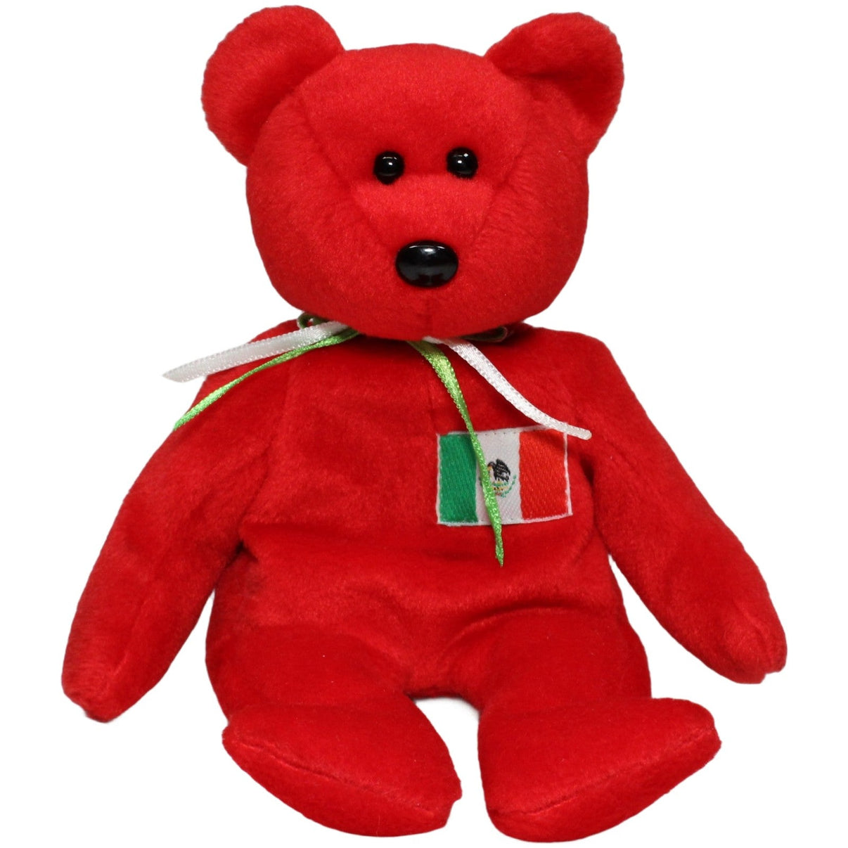 123000022103 TY Beanie Baby, Osito der mexikanische Bär Kuscheltier Kumpel Leo 1999 22cm _Vintage_