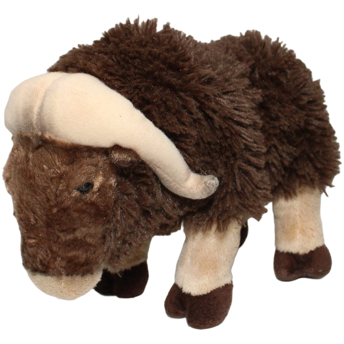 123000022137 Uni - Toys Leosco, Moschusochse Kuscheltier Kumpel Leo 24cm Beige Braun