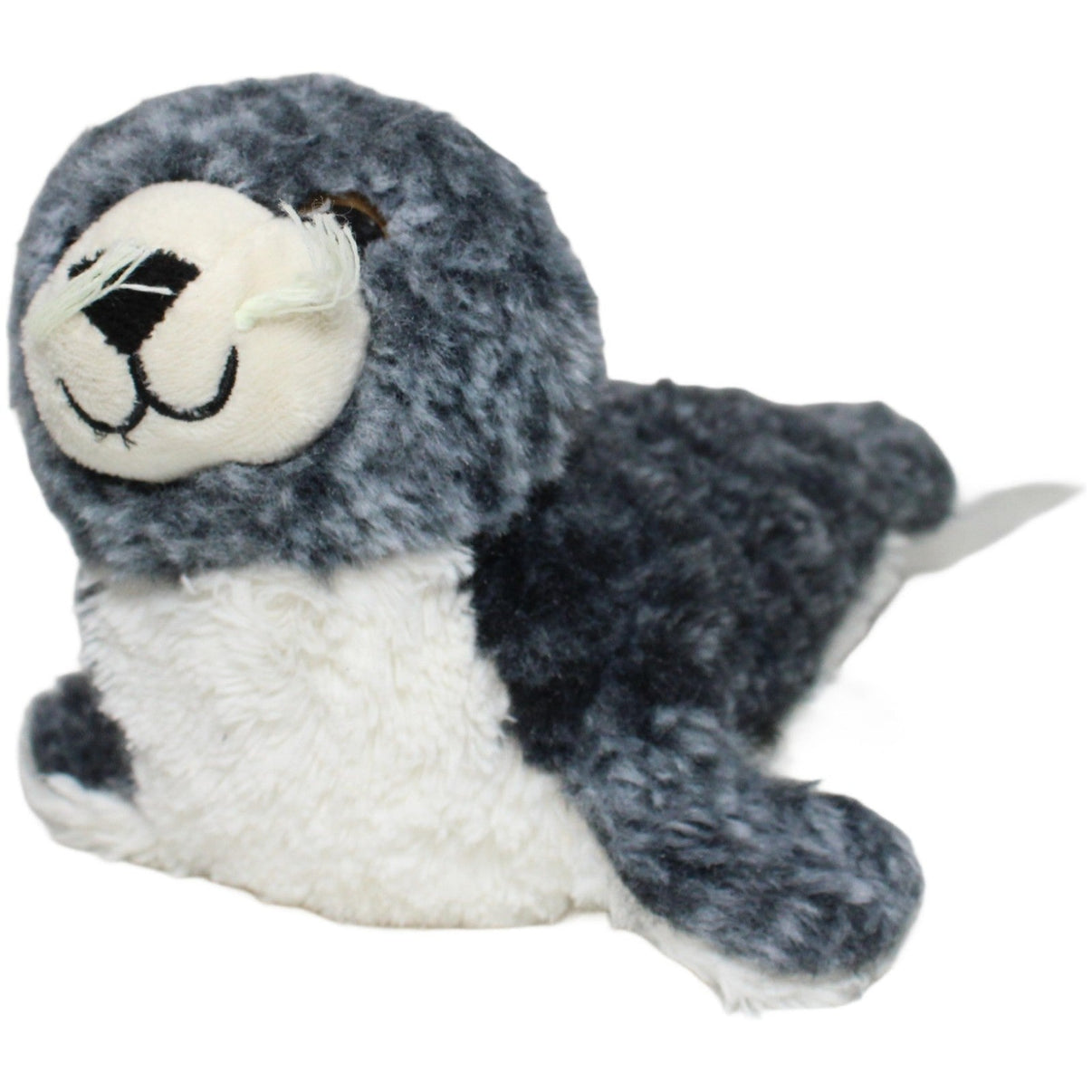 123000022254 Frank Wilhahn Süße Robbe, dunkelgrau - weiß Kuscheltier Kumpel Leo 26cm Blau ebay - stofftiere