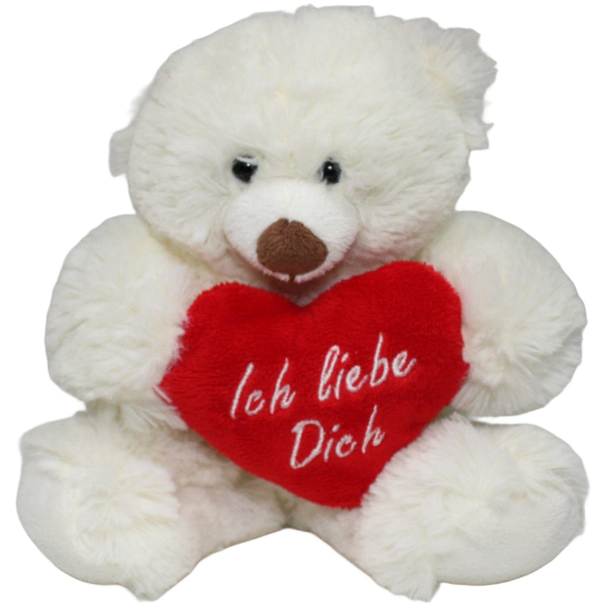 123000022265 Heunec Weißer Teddybär mit Herz "Ich liebe dich" Kuscheltier Kumpel Leo 27cm ebay - 20 - stofftiere Gebraucht