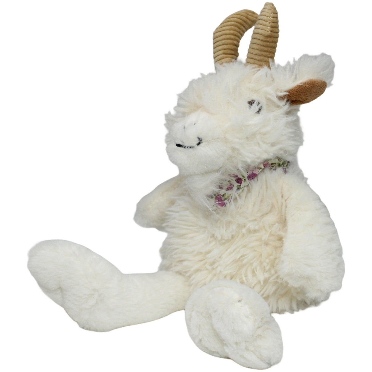 123000022292 inware Süße Schlenker - Ziege mit Blumenhalstuch Kuscheltier Kumpel Leo 30cm Beige ebay - stofftiere