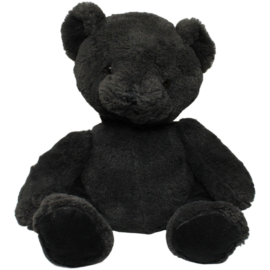 Strauss, schwarzer Teddy, sitzend