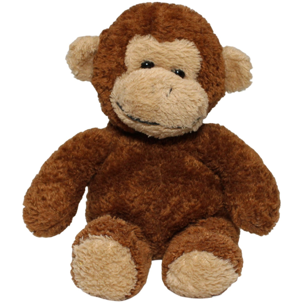 123000022324 Teddy - Hermann Süßer Schlenker Affe, sitzend Kuscheltier Kumpel Leo 25cm Affe Beige