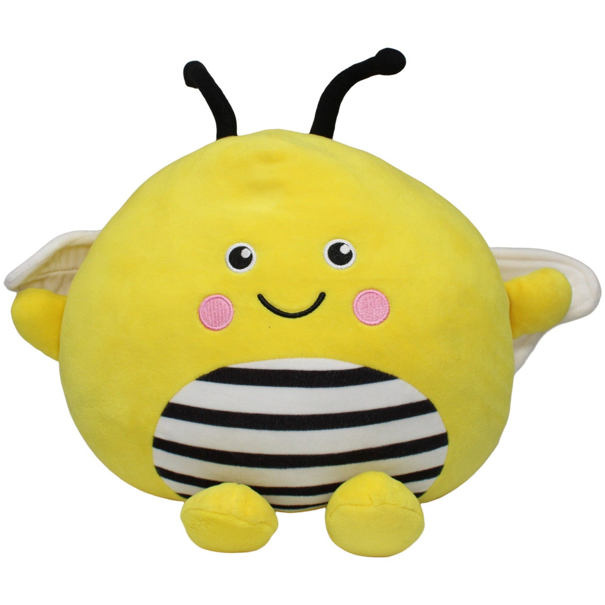 123000022330 HEMA Süße squishy Biene mit kurzen Armen Plüschfigur Kumpel Leo 30cm Biene ebay - stofftiere