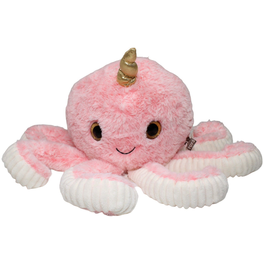 Flos Toys, große rosa Einhorn-Krake