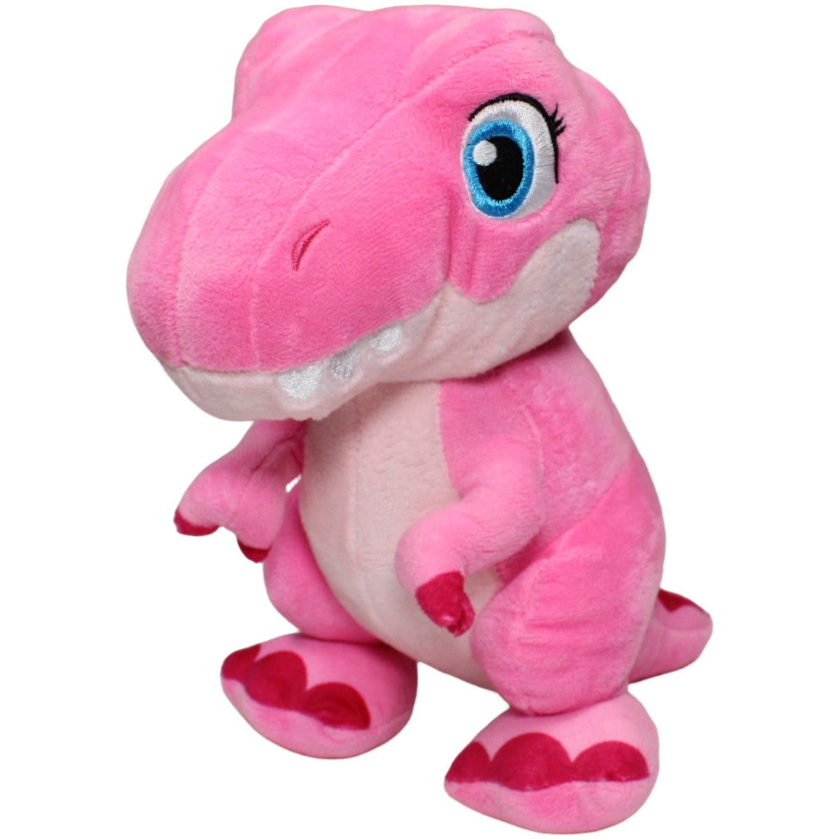 123000022341 FLOTI Flos Toys, pinker T - Rex Kuscheltier Kumpel Leo 29cm Dinosaurier ebay - stofftiere