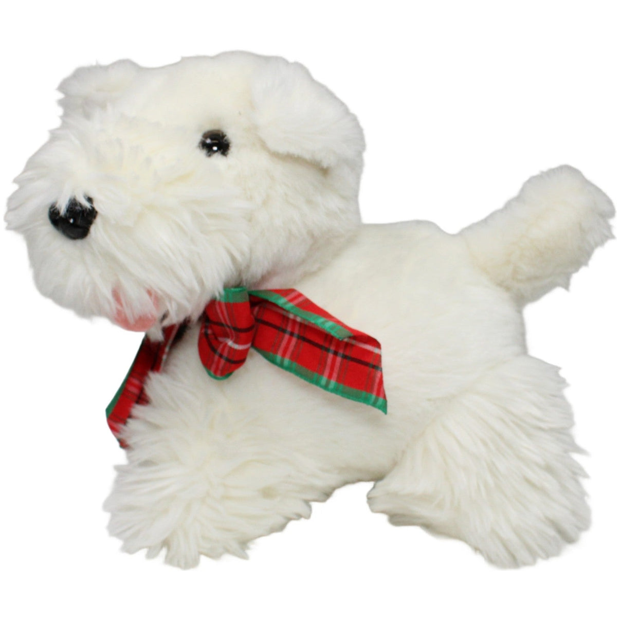 123000022342 Teddy - Hermann West Highland - Terrier mit karierter Schleife Kuscheltier Kumpel Leo 22cm ebay - 20 - stofftiere Gebraucht