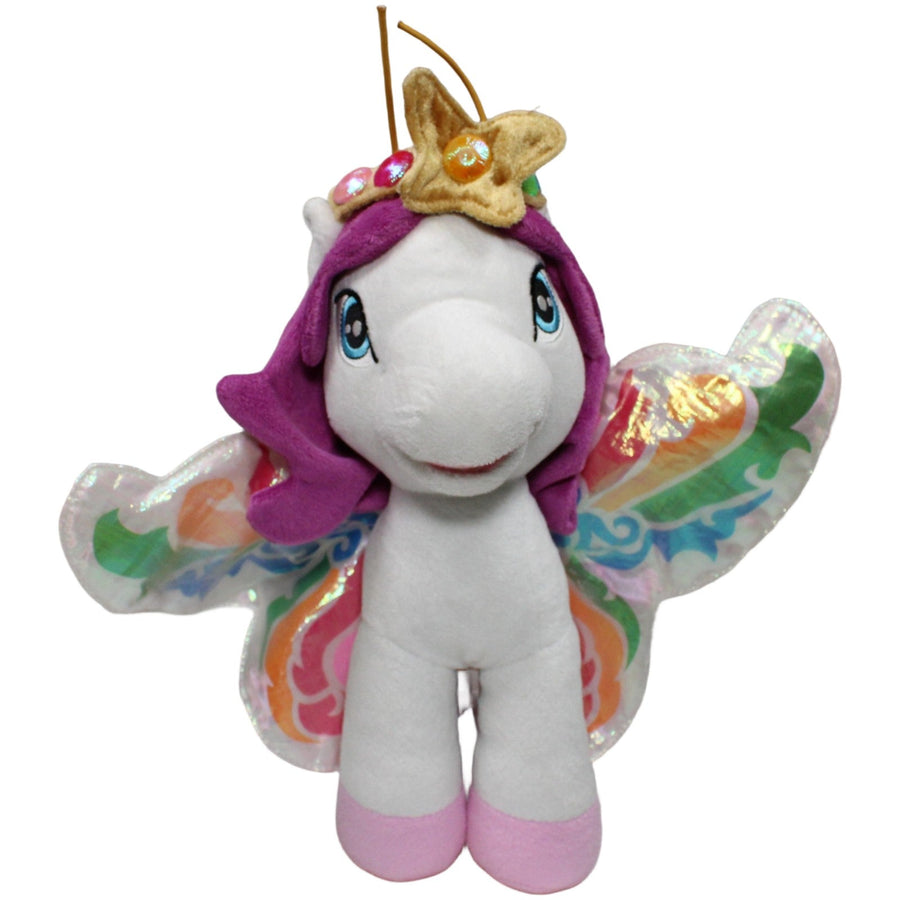 Filly, weißes Einhorn mit Schmetterlings-Flügeln